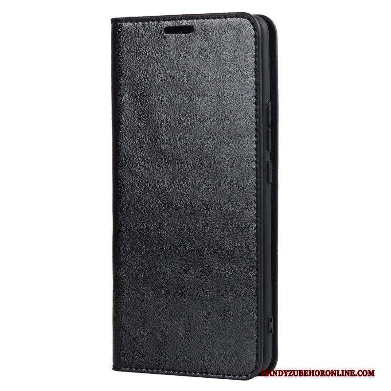 Folio Cover Xiaomi 12 Pro Custodia in pelle Pelle Vera