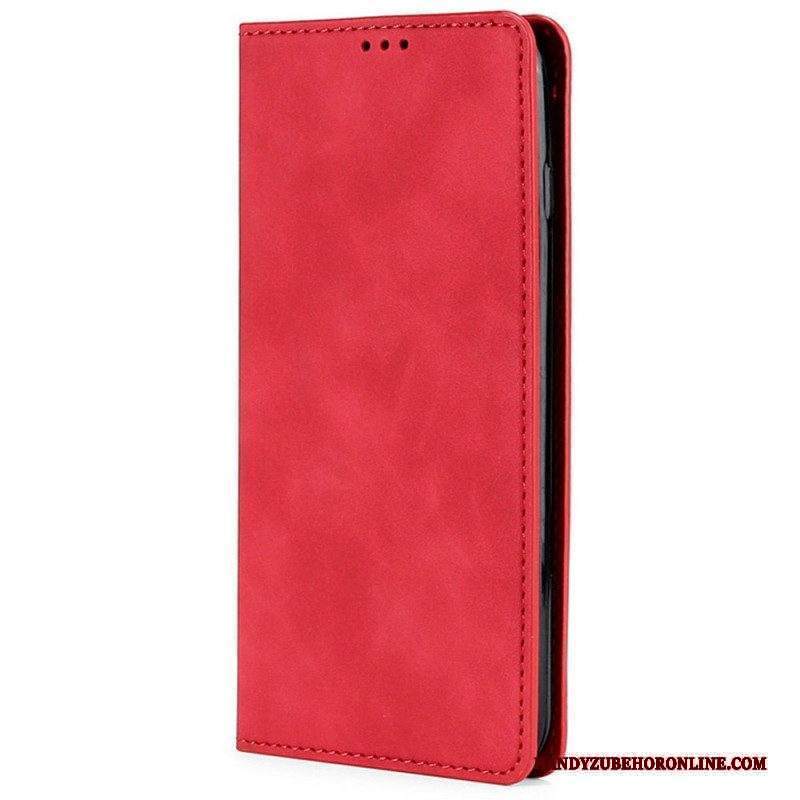 Folio Cover Xiaomi 12 Pro Custodia in pelle Sensazione Sulla Pelle