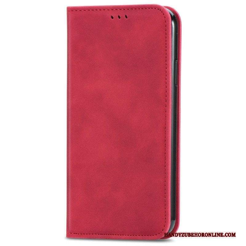 Folio Cover Xiaomi 12 Pro Custodia in pelle Sensazione Sulla Pelle