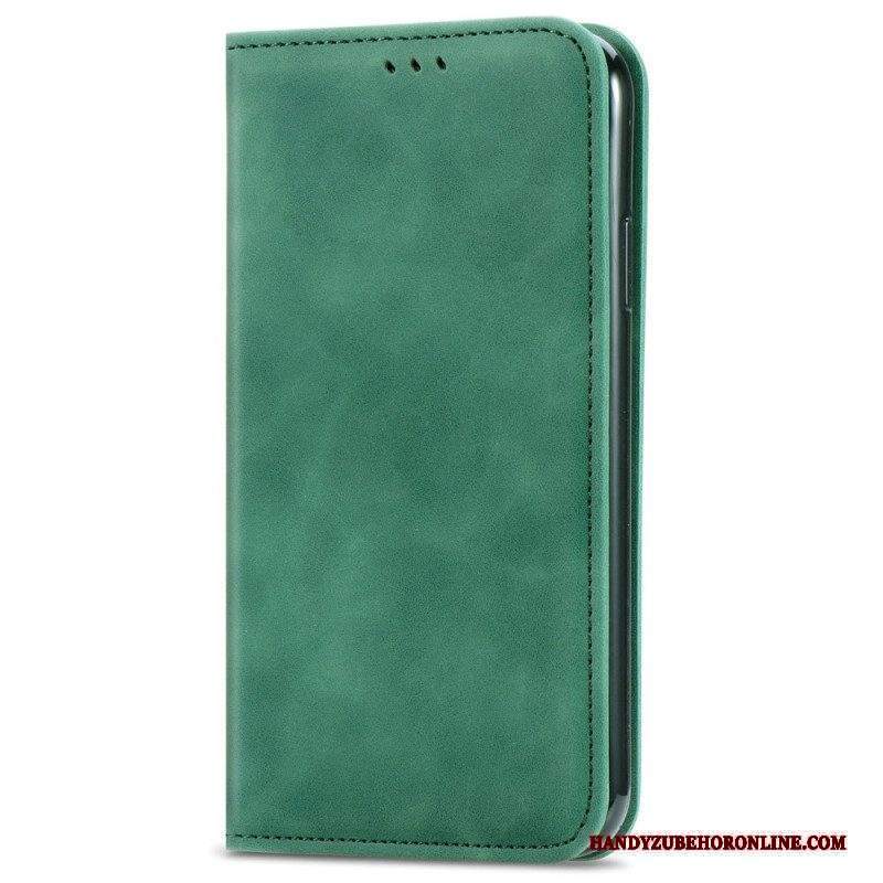 Folio Cover Xiaomi 12 Pro Custodia in pelle Sensazione Sulla Pelle