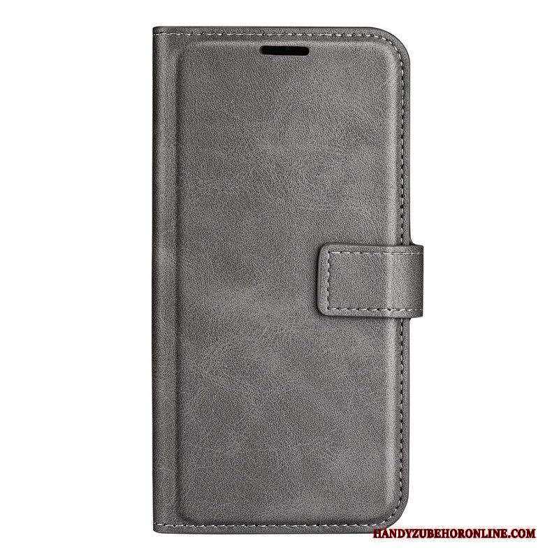 Folio Cover Xiaomi 12 Pro Struttura In Pelle