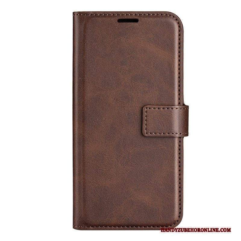 Folio Cover Xiaomi 12 Pro Struttura In Pelle