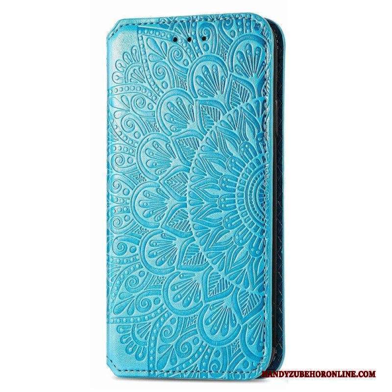 Folio Cover Xiaomi 12T / 12T Pro Custodia in pelle Foglie Tribali