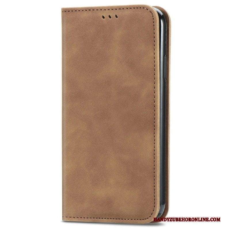 Folio Cover Xiaomi 12T / 12T Pro Custodia in pelle Serie D'epoca