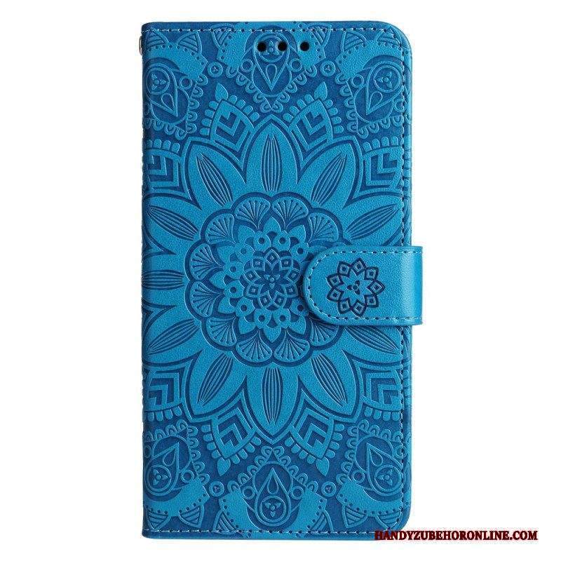 Folio Cover Xiaomi 12T / 12T Pro Girasole Con Cordino