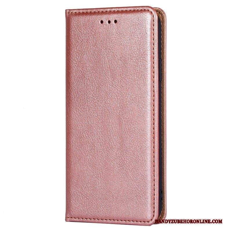 Folio Cover Xiaomi 13 Custodia in pelle Cuciture In Ecopelle