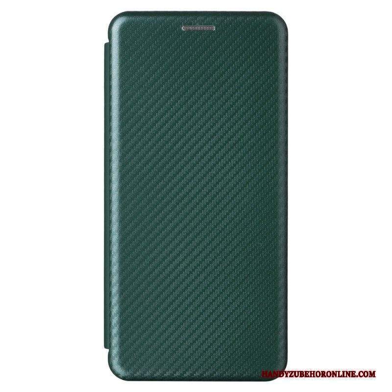 Folio Cover Xiaomi 13 Custodia in pelle Fibra Di Carbonio Colorata