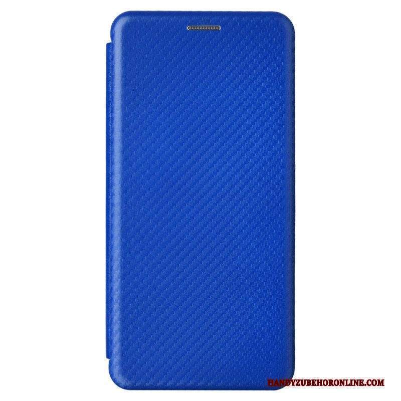 Folio Cover Xiaomi 13 Custodia in pelle Fibra Di Carbonio Colorata