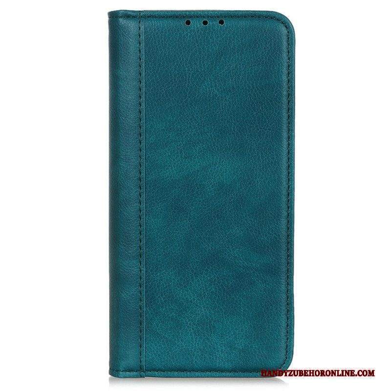 Folio Cover Xiaomi 13 Lite Custodia in pelle Pelle Crosta Versione Colorata