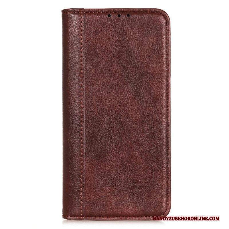 Folio Cover Xiaomi 13 Lite Custodia in pelle Pelle Crosta Versione Colorata