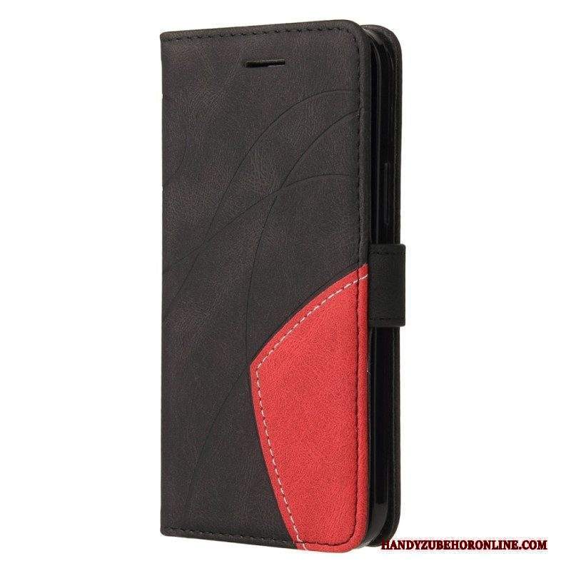 Folio Cover Xiaomi 13 Pro Cinturino Bicolore