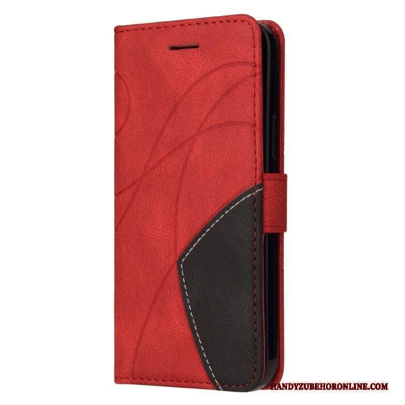 Folio Cover Xiaomi 13 Pro Cinturino Bicolore