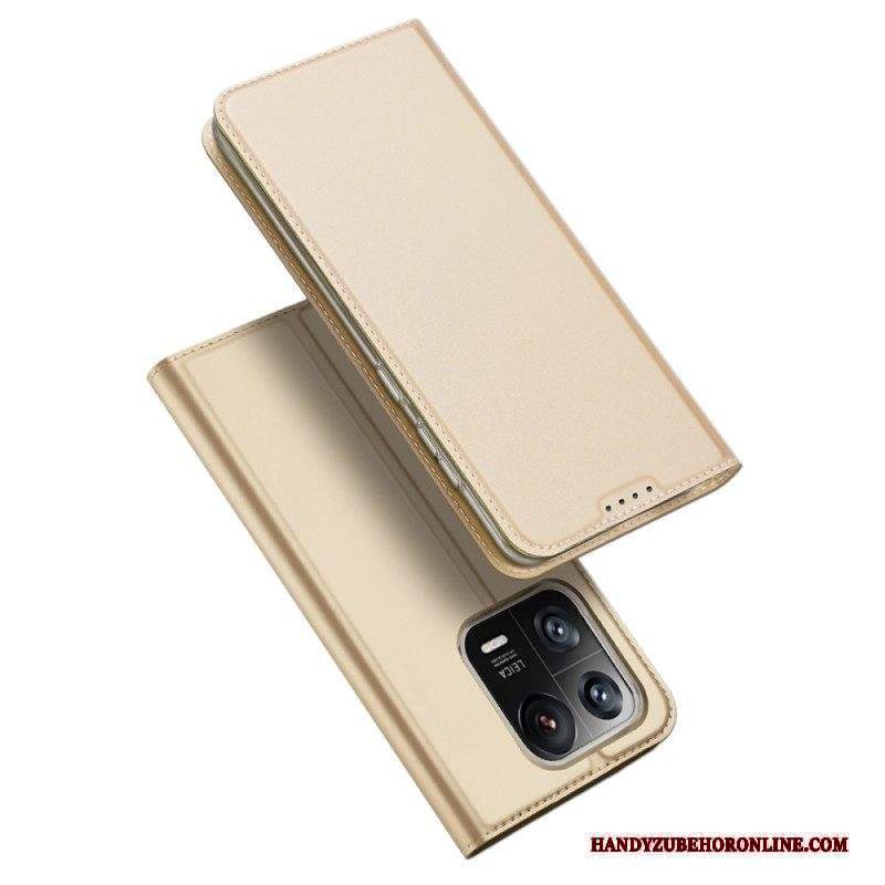 Folio Cover Xiaomi 13 Pro Custodia in pelle Serie Skin-pro Dux Ducis