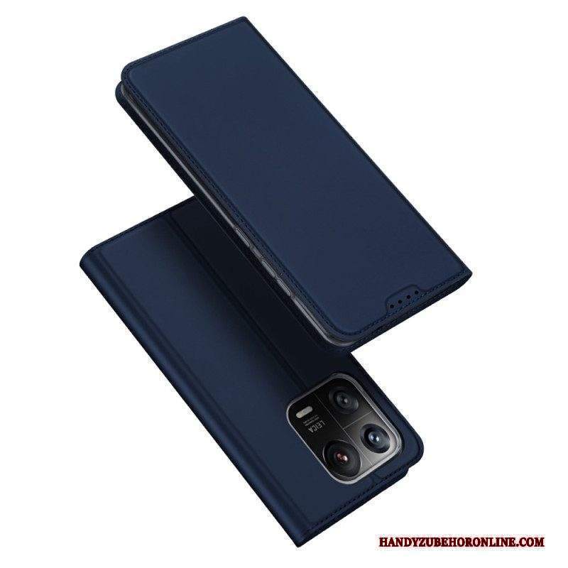 Folio Cover Xiaomi 13 Pro Custodia in pelle Serie Skin-pro Dux Ducis