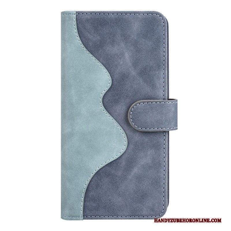 Folio Cover Xiaomi 13 Pro Stile In Pelle Ondulata