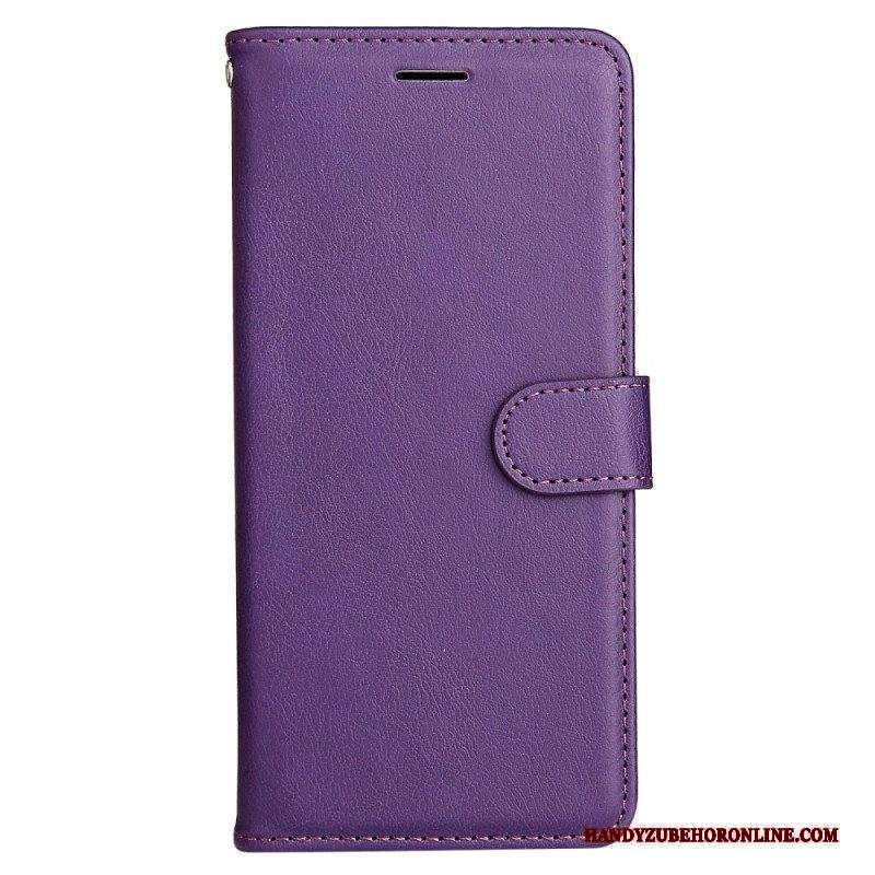 Folio Cover Xiaomi 13 Semplice Con Cinturino