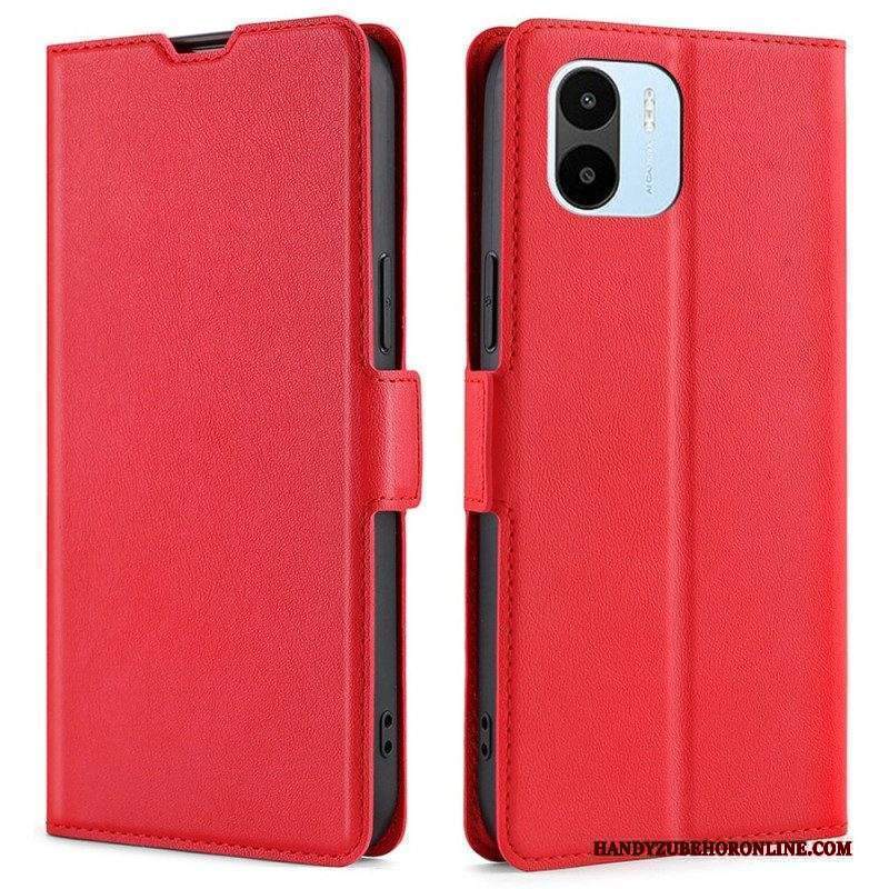 Folio Cover Xiaomi Redmi A1 Custodia in pelle Design A Doppia Patta