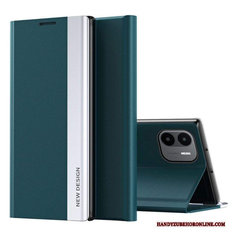 Folio Cover Xiaomi Redmi A1 Custodia in pelle Nuovo Design