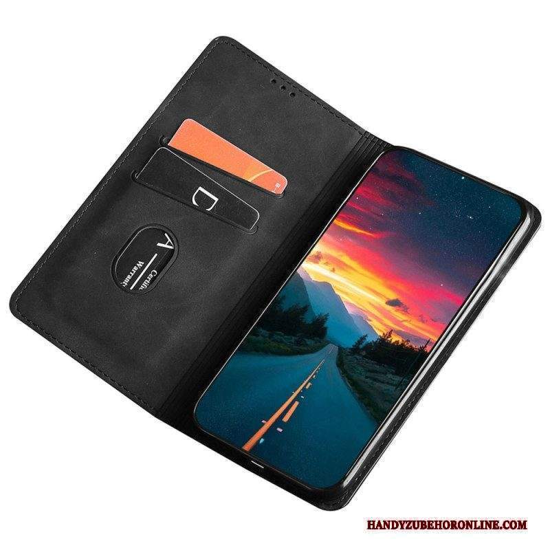 Folio Cover Xiaomi Redmi A1 Custodia in pelle Tocco Di Pelle