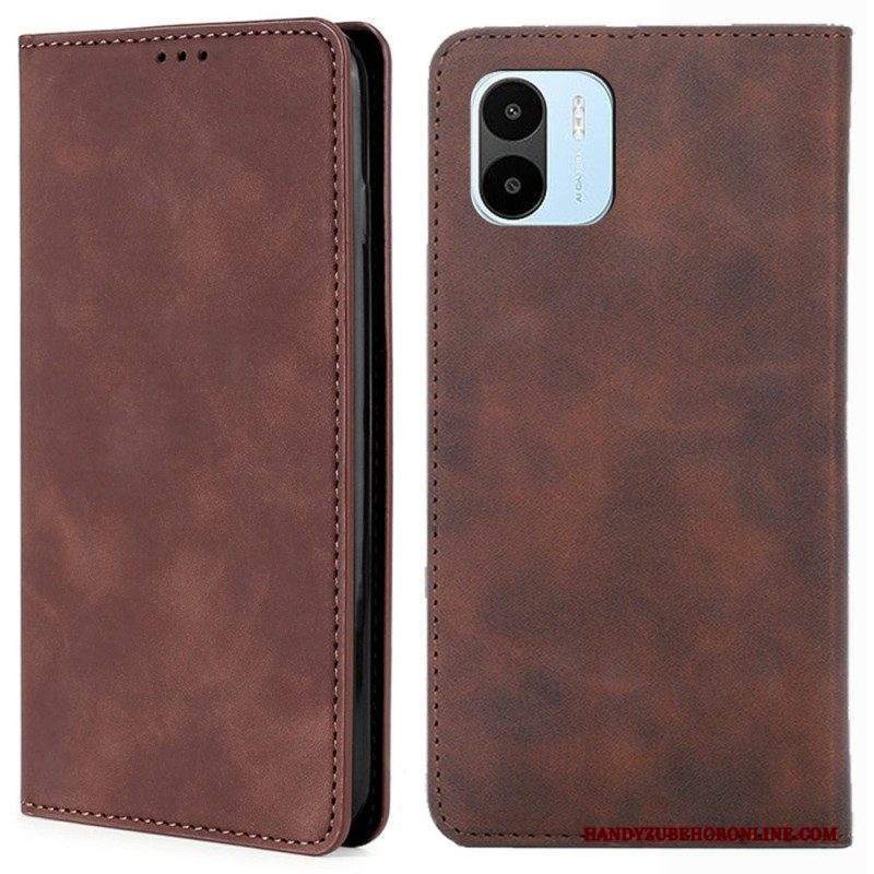 Folio Cover Xiaomi Redmi A1 Custodia in pelle Tocco Di Pelle