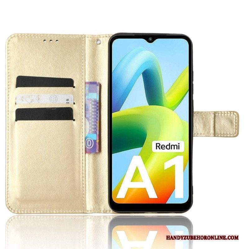 Folio Cover Xiaomi Redmi A1 Ecopelle Appariscente