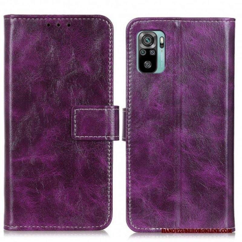 Folio Cover Xiaomi Redmi Note 10 / 10S Cuciture Lucide Ea Vista