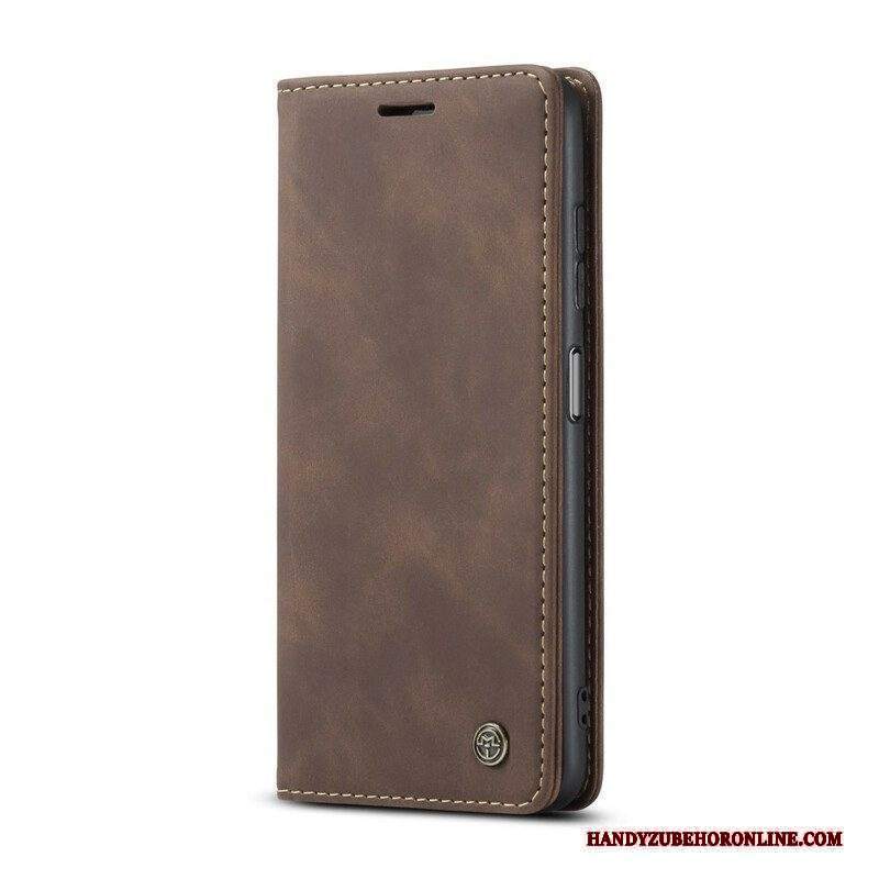 Folio Cover Xiaomi Redmi Note 10 / 10S Custodia in pelle Caseme Effetto Pelle