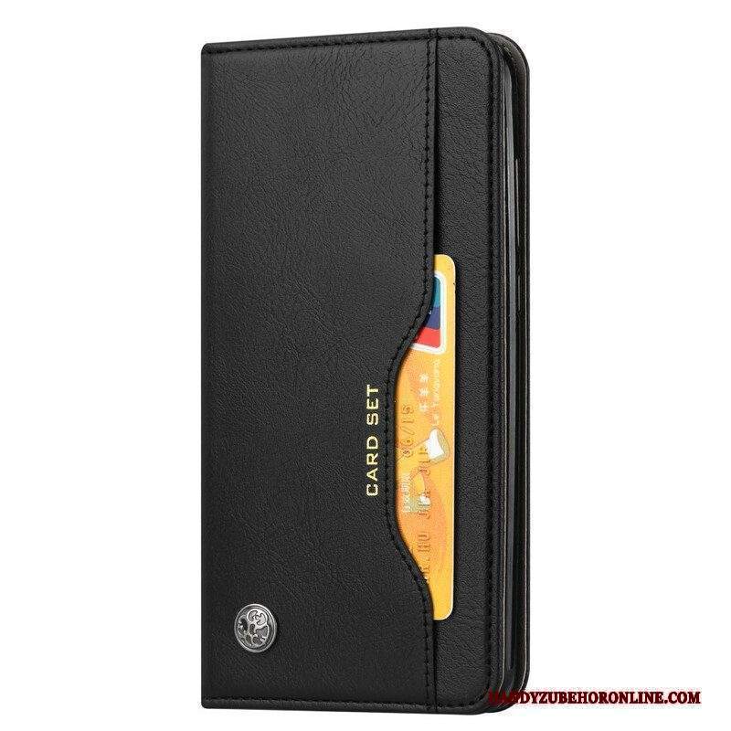 Folio Cover Xiaomi Redmi Note 10 / 10S Custodia in pelle Portacarte In Ecopelle