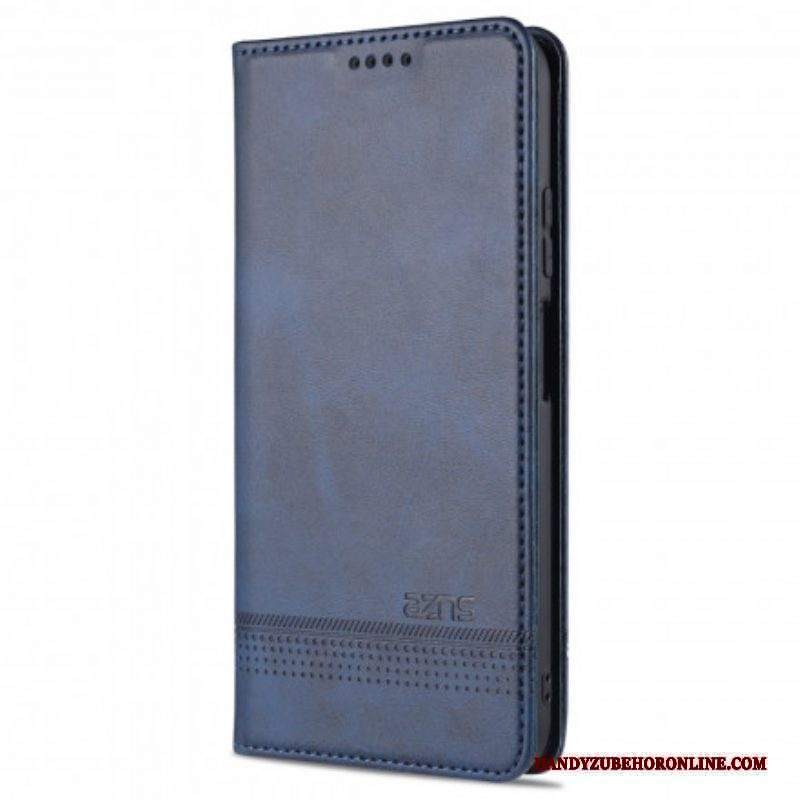 Folio Cover Xiaomi Redmi Note 10 / 10S Custodia in pelle Stile In Pelle Azns