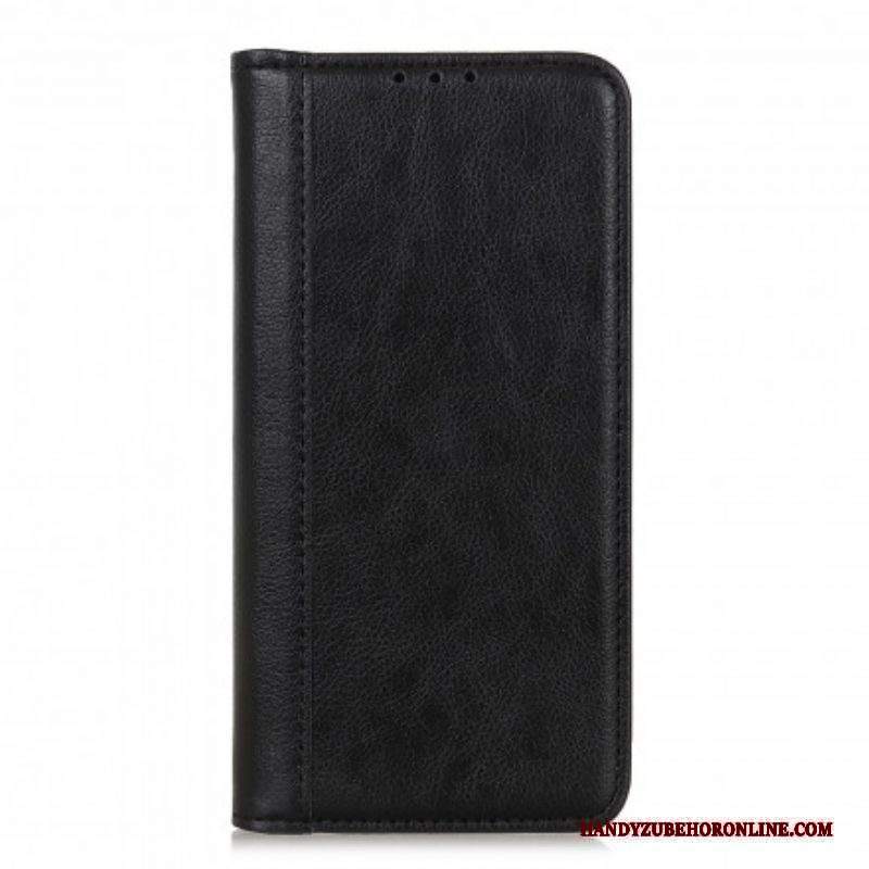 Folio Cover Xiaomi Redmi Note 10 / 10S Custodia in pelle Versione In Crosta Di Litchi