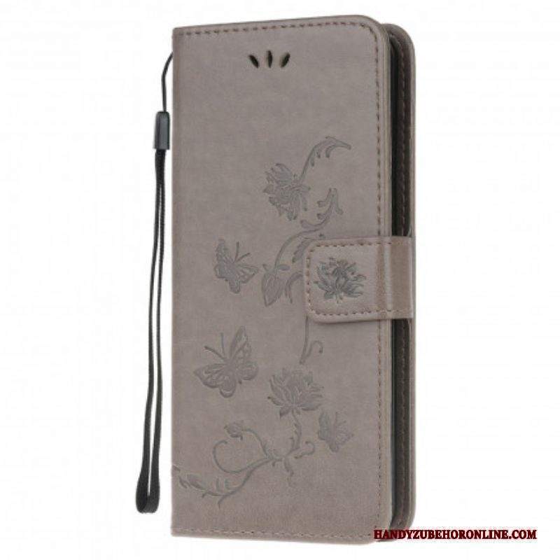 Folio Cover Xiaomi Redmi Note 10 / 10S Farfalle E Fiori