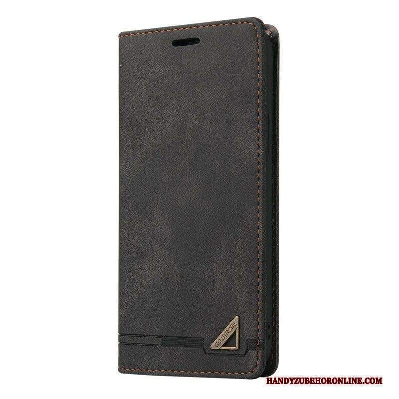 Folio Cover Xiaomi Redmi Note 10 5G Custodia in pelle Ecopelle Gq.utrobe