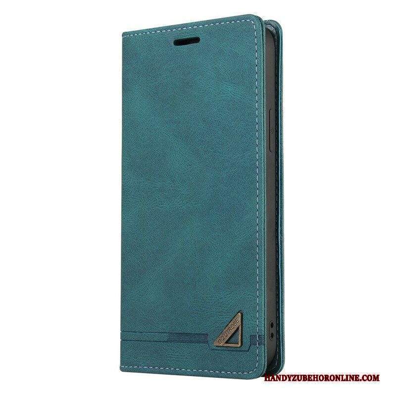 Folio Cover Xiaomi Redmi Note 10 5G Custodia in pelle Ecopelle Gq.utrobe