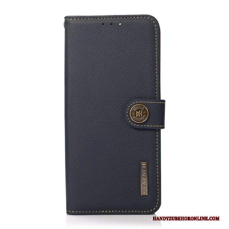 Folio Cover Xiaomi Redmi Note 10 5G Khazneh Rfid In Vera Pelle