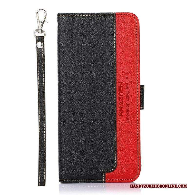 Folio Cover Xiaomi Redmi Note 10 5G Rfid Stile Litchi