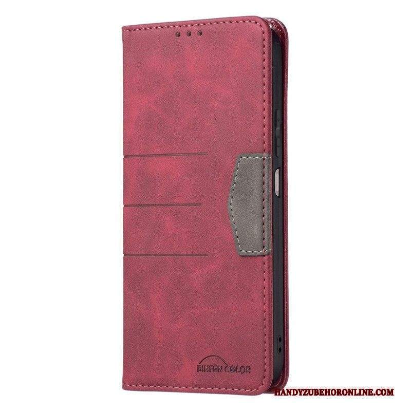 Folio Cover Xiaomi Redmi Note 10 Pro Custodia in pelle Colore Binfen