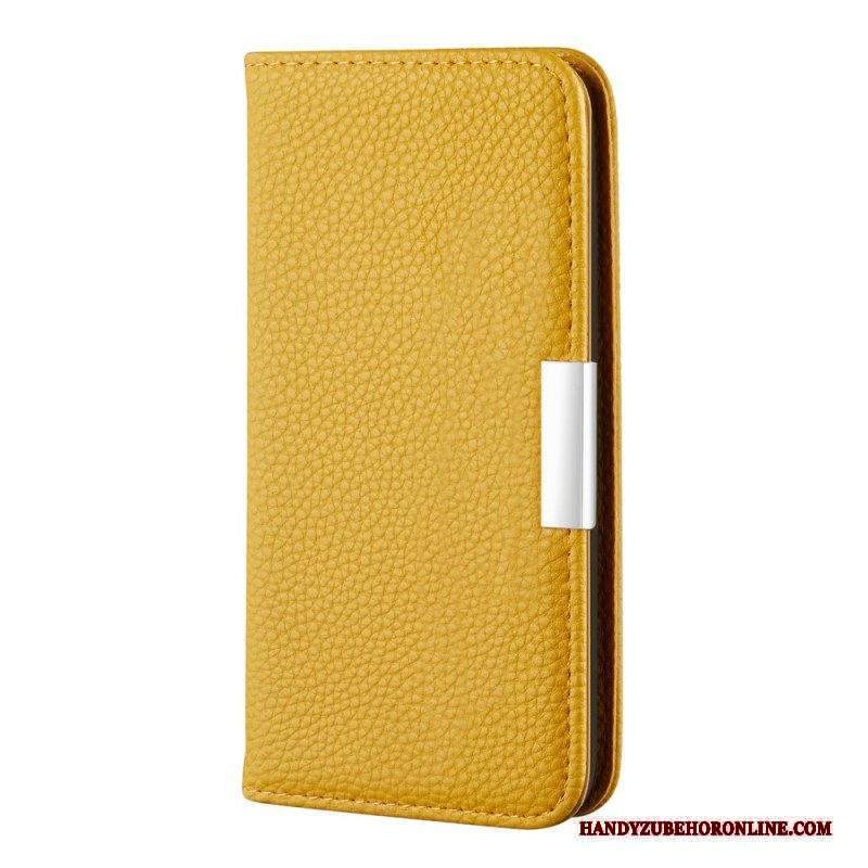 Folio Cover Xiaomi Redmi Note 10 Pro Custodia in pelle Ecopelle Litchi Ultra Chic