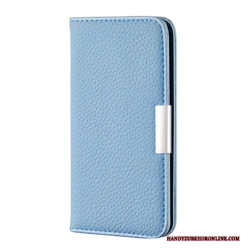 Folio Cover Xiaomi Redmi Note 10 Pro Custodia in pelle Ecopelle Litchi Ultra Chic