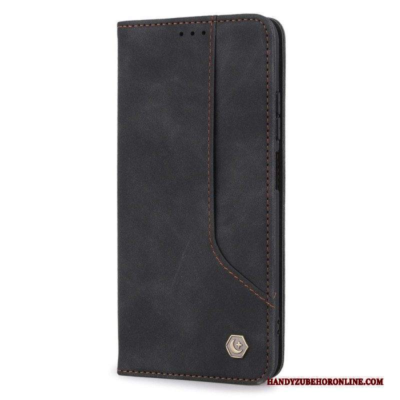 Folio Cover Xiaomi Redmi Note 10 Pro Custodia in pelle Pola Retrò