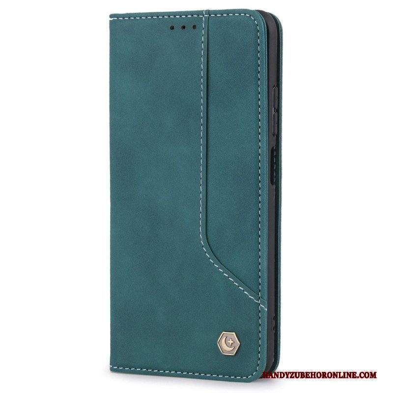 Folio Cover Xiaomi Redmi Note 10 Pro Custodia in pelle Pola Retrò