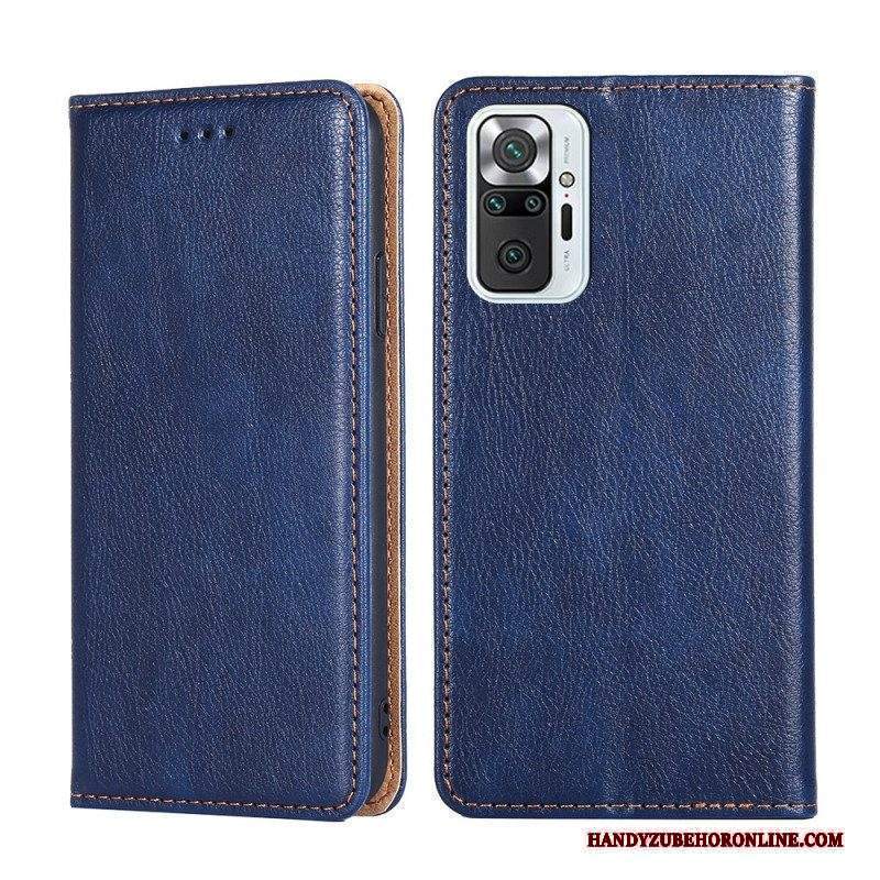 Folio Cover Xiaomi Redmi Note 10 Pro Custodia in pelle Stile Vintage In Pelle