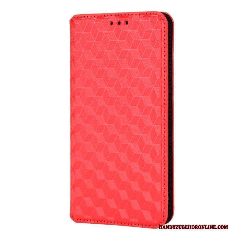 Folio Cover Xiaomi Redmi Note 11 / 11S Custodia in pelle Effetto Pelle Diamante 3d