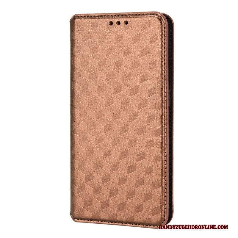 Folio Cover Xiaomi Redmi Note 11 / 11S Custodia in pelle Effetto Pelle Diamante 3d