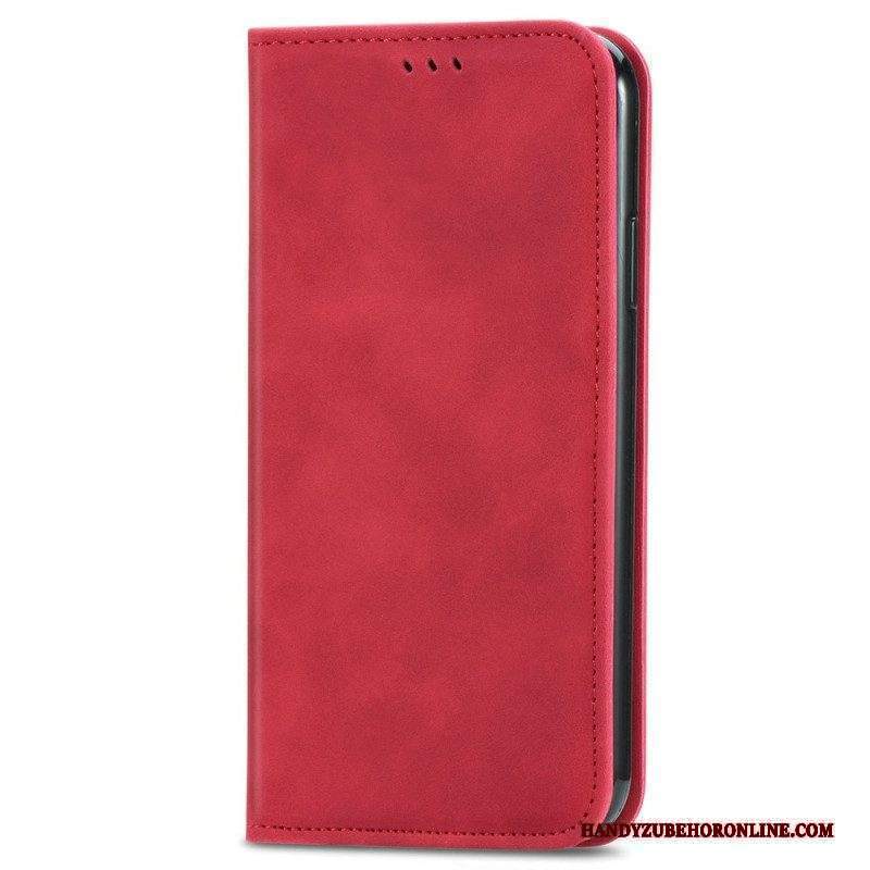 Folio Cover Xiaomi Redmi Note 11 / 11S Custodia in pelle Effetto Pelle Vintage