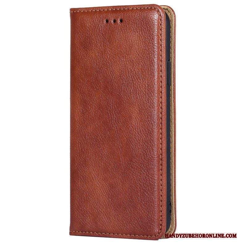 Folio Cover Xiaomi Redmi Note 11 / 11S Custodia in pelle Stile Vintage In Pelle