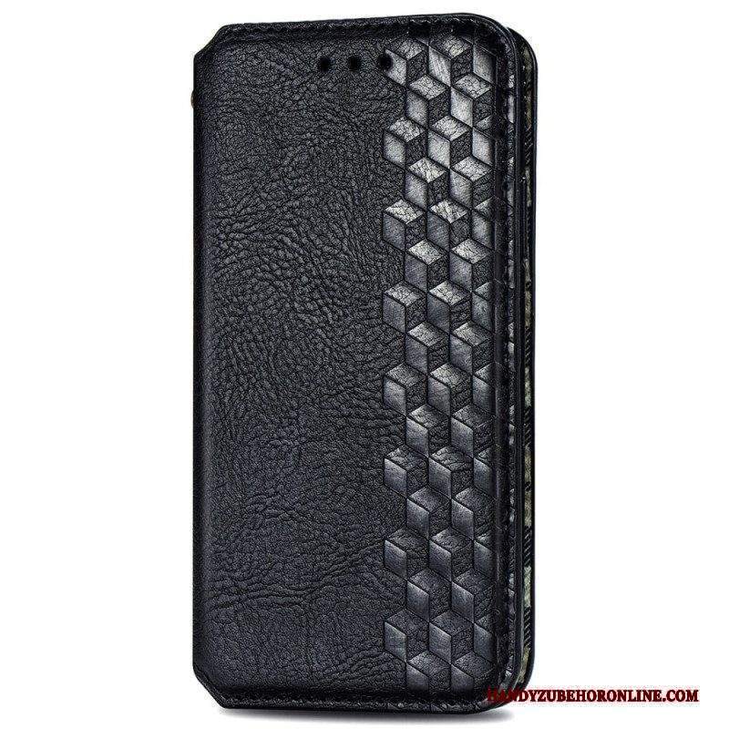 Folio Cover Xiaomi Redmi Note 11 / 11S Custodia in pelle Texture Diamante Effetto Pelle