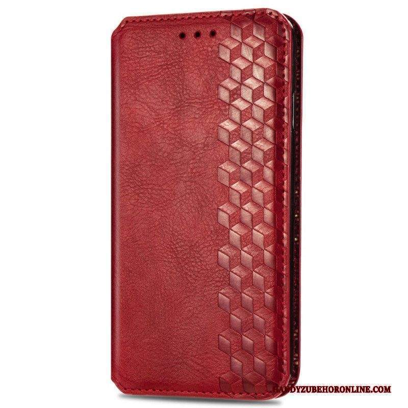 Folio Cover Xiaomi Redmi Note 11 / 11S Custodia in pelle Texture Diamante Effetto Pelle