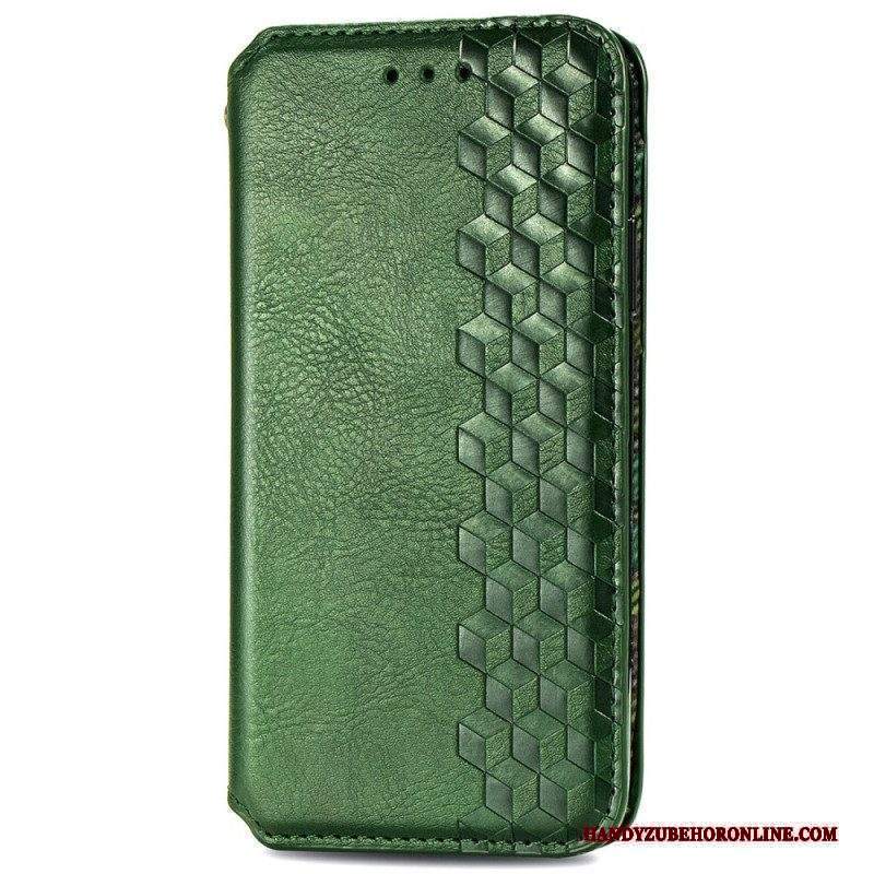 Folio Cover Xiaomi Redmi Note 11 / 11S Custodia in pelle Texture Diamante Effetto Pelle