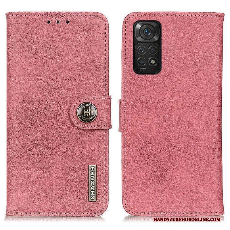 Folio Cover Xiaomi Redmi Note 11 / 11S Similpelle Khazneh