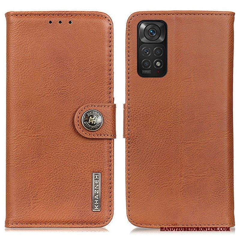 Folio Cover Xiaomi Redmi Note 11 / 11S Similpelle Khazneh